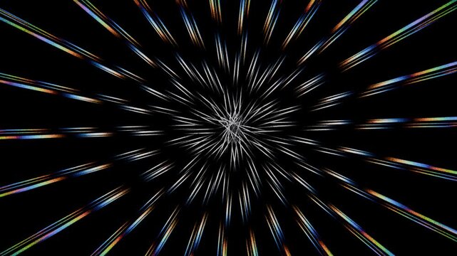 colourful grainy gradient starburst pattern background animation