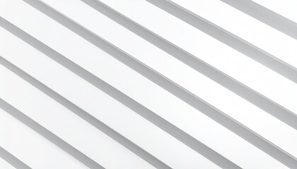 Obraz premium Clean, abstract diagonal white and gray parallel lines forming a pattern