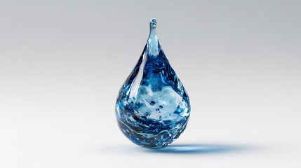 Transparent Water Droplet