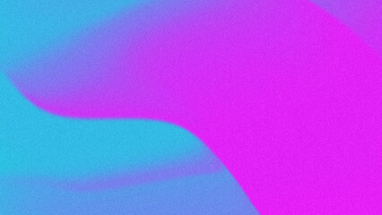 Grainy Pink and Blue Vibrant Gradient Abstract Background