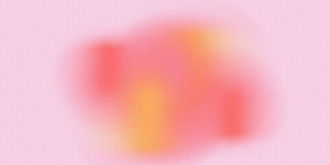 Abstract gradient blurred pattern colorful with grain noise effect background, for product design and social media, y2k art concept