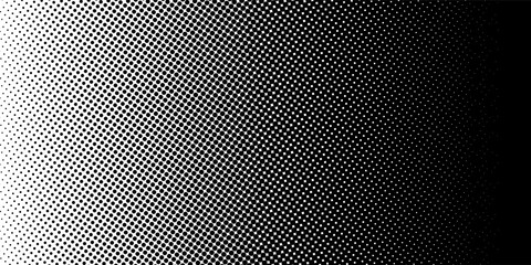 fun beautiful black and white shadow halftones retro pop art funky urban colorful comic book. Dotted halftone gradient texture. Vanishing polka dot background. Repeating dots gradation pattern backgro