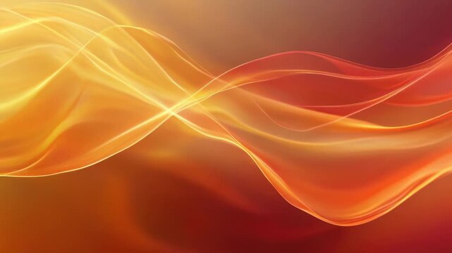 Video A close-up shot of a vibrant red and yellow color scheme