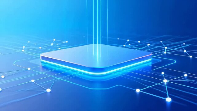 Abstract digital technology concept