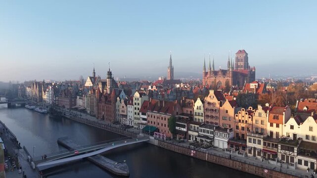 Gdansk, Poland- View of the Old Town	
