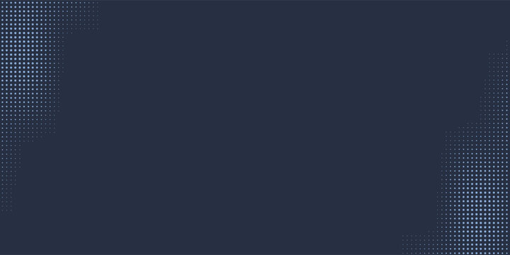 Stars Modern Halftone Geometry Pattern Vector Smooth Camber Border Blue Abstract Background.