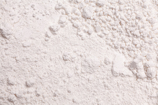 texture of tooth powder close-up
