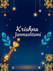 Krishna Janmashtami Hindu Festival Celebrating Lord Krishna