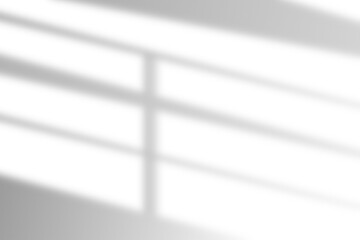 Shadow overlay effect. Blurred sunlight and shadows from window on wall. isolated on transparent background. Mockup shadow for decoration. Natural backdrop design for product presentation. PNG