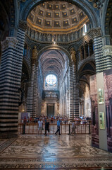 Naklejka premium Siena la città del palio