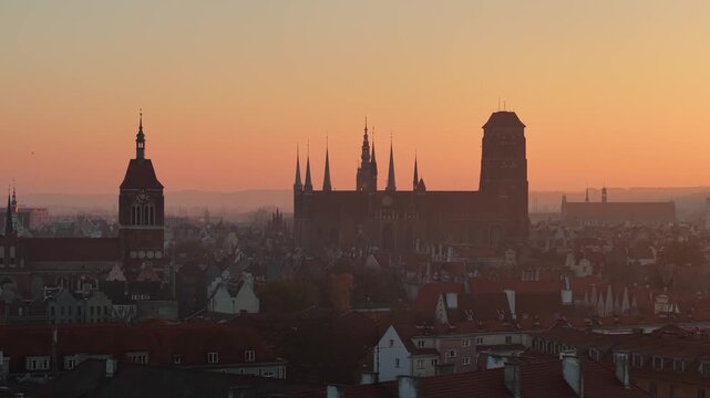 Gdansk, Poland- View of the Old Town	

