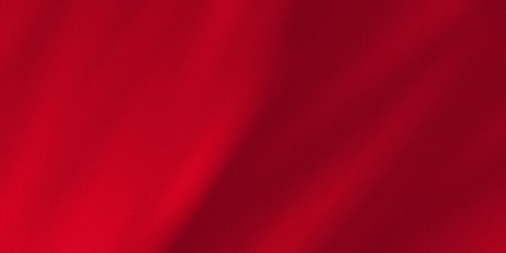Abstract deep red grainy gradient background with luxury velvet texture