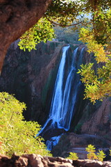 Ouzoud Waterfalls in Morocco captivate visitors with their stunning beauty,