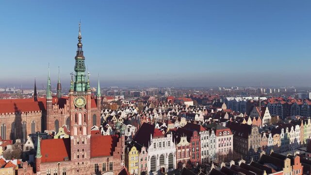 Gdansk, Poland- View of the Old Town
