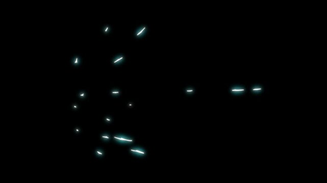 Dynamic cartoon lightning thunderstorm FX, glowing sparkle doodle bursts, star twinkle explosions, shining flash energy elements, hand drawn smoke and spark animation overlay on black screen