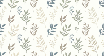 Obraz premium seamless floral pattern