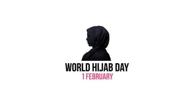 woman wearing hijab on world hijab day february 1st