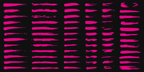black pink brush pattern car sticker banner sporty abstract line pink black color combination grunge brush pattern modern motorsport racing design