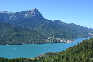 Obraz premium Lac de Serre-Poncon