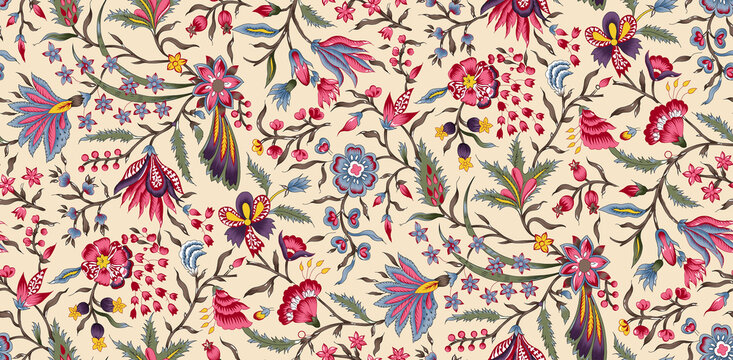 Water colour pattern, Paisley pattern, Abstract desing, Damask, digital, Floral, Geometric, Ikat, ajrakh Allover, Indian, African, ethnic, seamless textile pattern design