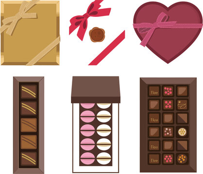 An Array of Beautifully Packaged Chocolates and Confections, Perfect for Thoughtful Gifting on Special Occasions