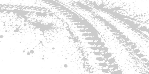 An abstract grunge vector illustration featuring a textured vintage paper surface with dirty black paint splatters and a rough stone wall pattern for an old winter backdrop design