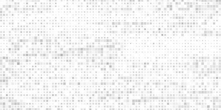 Technological white background. New technologies. Pixel background. Vector illustration