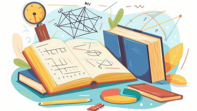 Video A book lying on a flat surface, waiting to be read or studied