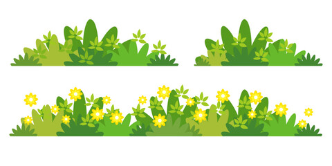 	
green grass illustration, sustainable grass nature, grass design in flat style	
