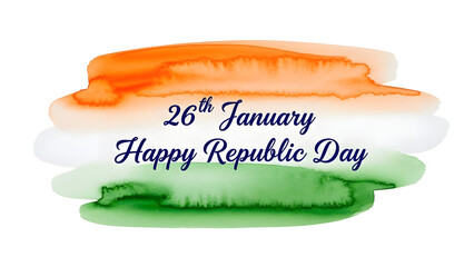 Happy republic day india celebrations on 26th january