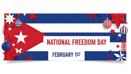 Cuba national freedom day celebration on february 1st