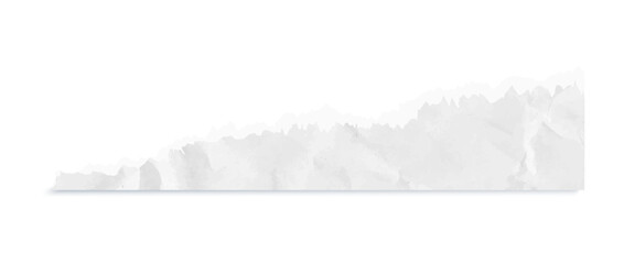 Fototapeta na wymiar Torn paper corner vector features white abstract rip angle design. Rough texture piece similar sticky note, isolated blank cardboard craft element. Notebook texture vector piece.