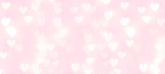 Valentines day abstract background with hearts, women's day love gradient