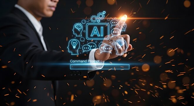 Artificial intelligence ai technology machine learning deep learning neural network future tech