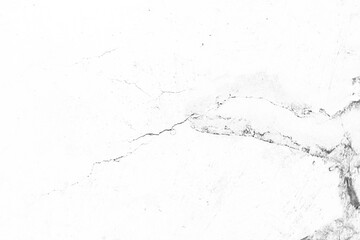 White Concrete Texture Background with Large Cracks and Grunge