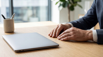 Modern Business Hands Representing Digital Leadership