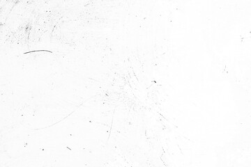 White Grunge Texture Background with Scratches and Dust