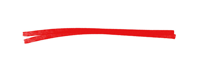 Minimal hand-drawn line brush underline shape © BEN HDA