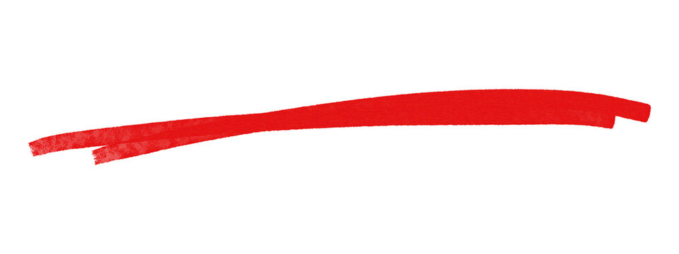 red underline