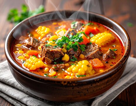 Chilenische Cazuela de Vacuno