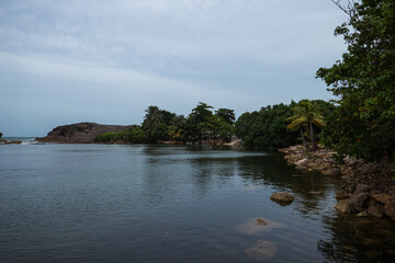 Fototapeta premium tropical coast at Arecibo