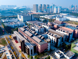 Prince Valley Aerial: Modern and Traditional Architecture Mixing in South District © LeVan