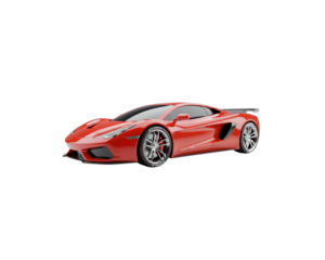 Car icon in modern flat style for automotive services, transportation, apps, and UI design.