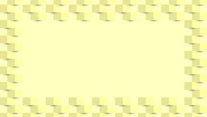 Abstract Yellow Wall Block Pattern with blank for copy space