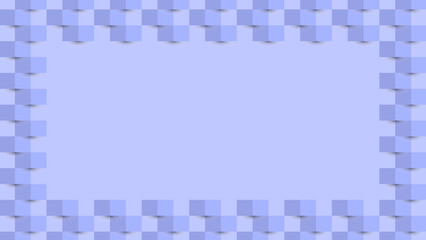 Abstract Blue Wall Block Pattern with blank for copy space
