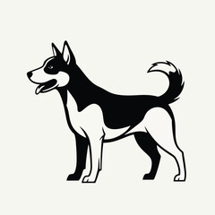 Obraz premium Dog vector illustration
