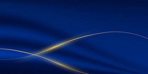 blue background design With luxurious effect elements Vector illustration