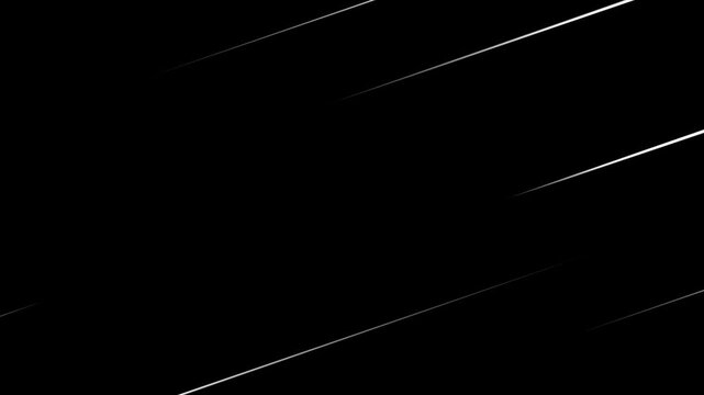White speed line animation effect for overlay.  Horizontal Speed Lines loopable moving animation. Fast Speed line Loop Black and red Horizontal.
