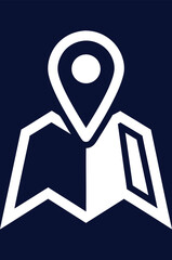 Location Pin Map Icon Vector Design Element For Navigation Systems And Geographic Data