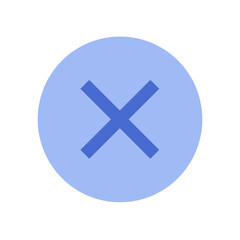 Obraz premium Vector Of Close App Icon For Web_Dual Tone Icon
